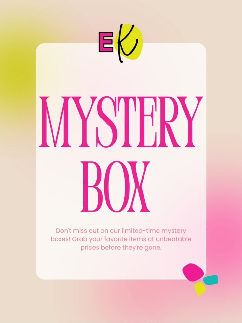 EK Closet Sale Mystery Box